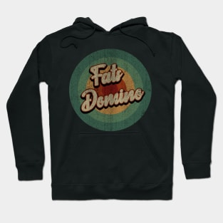 Circle Retro Vintage Fats Domino Hoodie